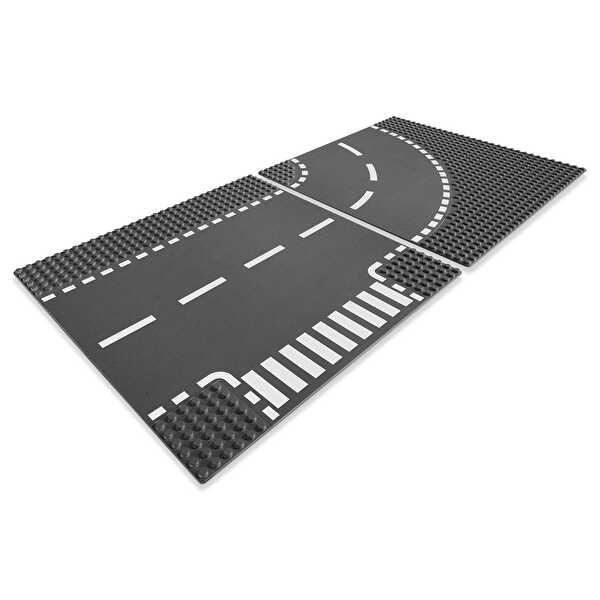 LEGO City T-Junction Curves 7281