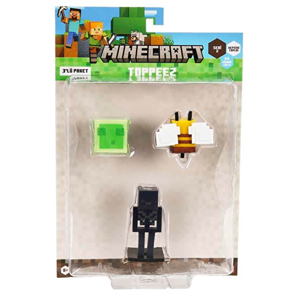 Minecraft 3D Toppeez 3'lü Figür Seti 5