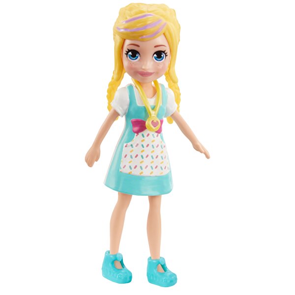 Polly Pocket ve Arkadaşları Serisi Mavi Beyaz Kıyafetli Polly GKL27