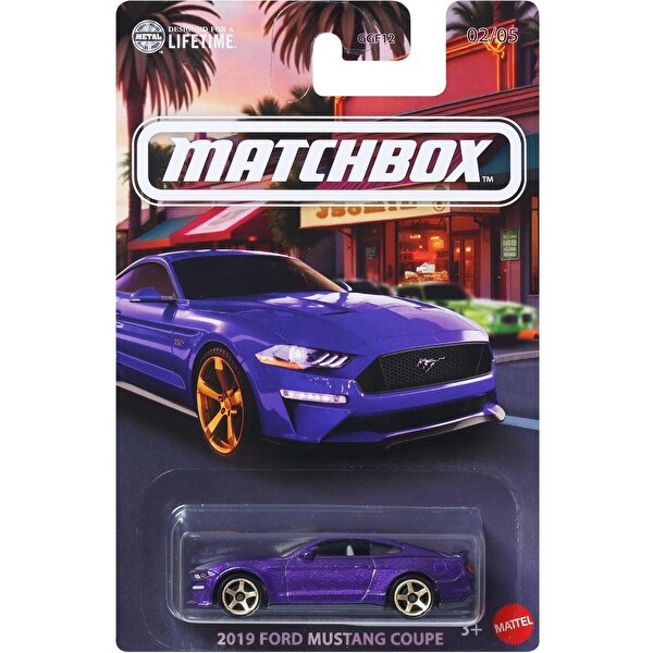 Matchbox Temalı Arabalar 2019 Ford Mustang Coupe JCG63