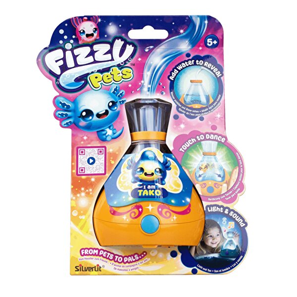Silverlit Fizzy Pets Işıklı Sesli Köpüren İnteraktif Sürpriz Evcil Hayvan Tako