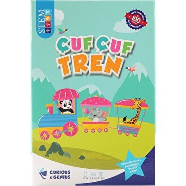 Çuf Çuf Tren Eğitici Kutu Oyunu
