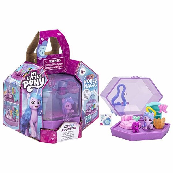 My Little Pony Mini World Magic Figür Anahtarlık Izzy Moonbow F5244