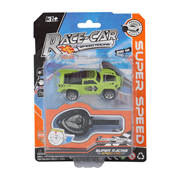 Anahtarlı Bas Gitsin Şehir Araçları Yeşil