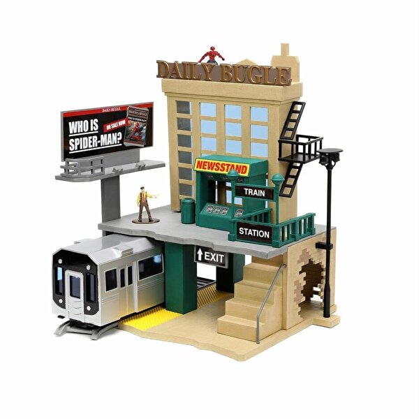 Jada Marvel Spider-Man Deluxe Nano Scene NYC