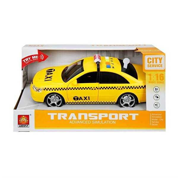 Kızılkaya Sesli Işıklı Fonksiyonlu Taksi