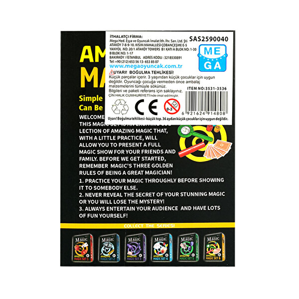 Tricks Magic Sihirbazlık Seti 6