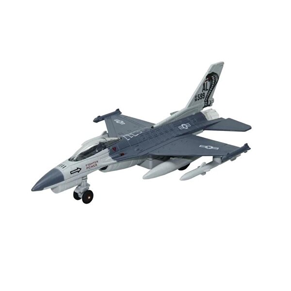 Çek Bırak Jet Uçak HW777 Gri