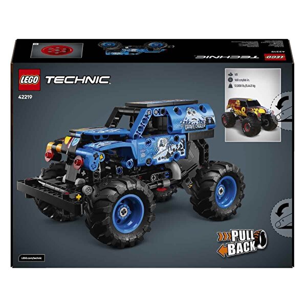 LEGO Technic Monster Jam Grave Digger Ateş ve Buz 42219