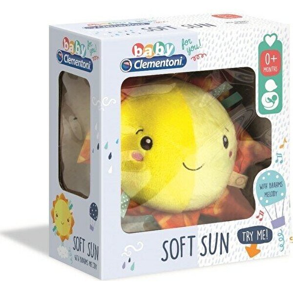Baby Clementoni Müzikli Peluş Güneş