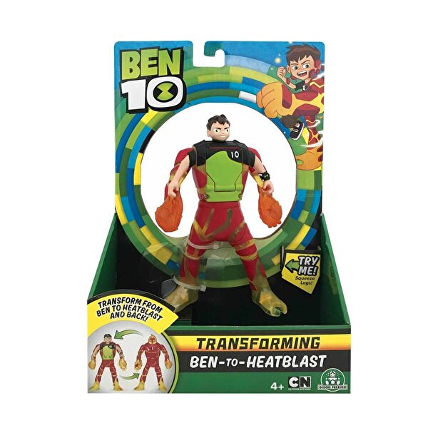 BEN 10 Dönüşen Delüks Figür Ben Heatblast
