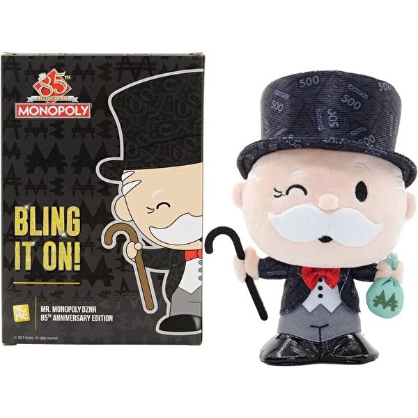 YuMe Toys Mr. Monopoly 85. Yıl Peluş
