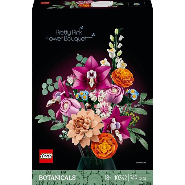 LEGO Botanicals Pembe Çiçek Buketi 10342