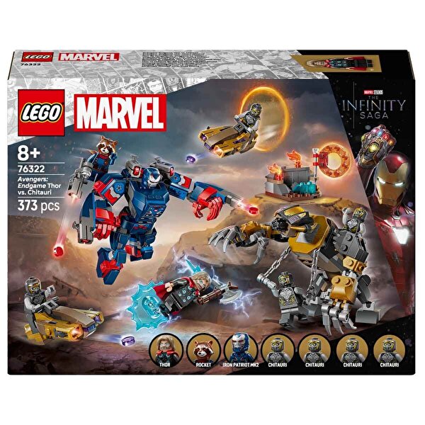 LEGO Marvel Avengers: Endgame Thor Chitauri’ye Karşı 76322