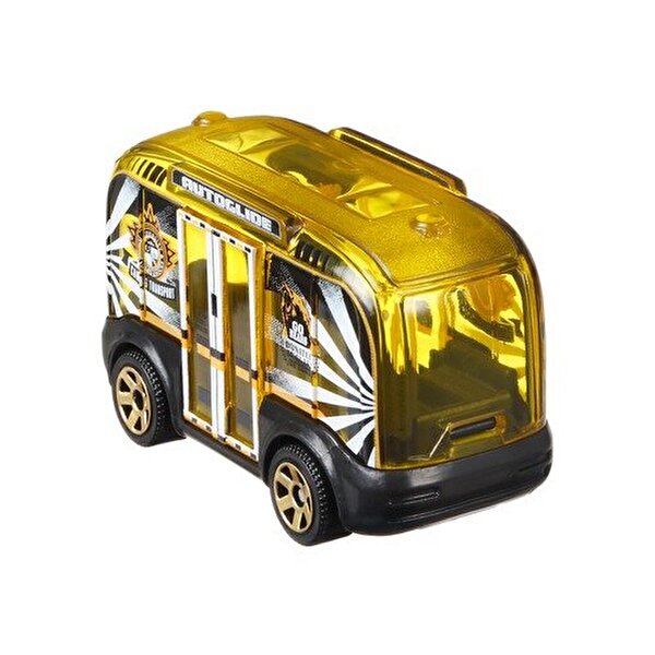 Matchbox Tekli Arabalar MBX Self Driving Bus Sarı GXM46