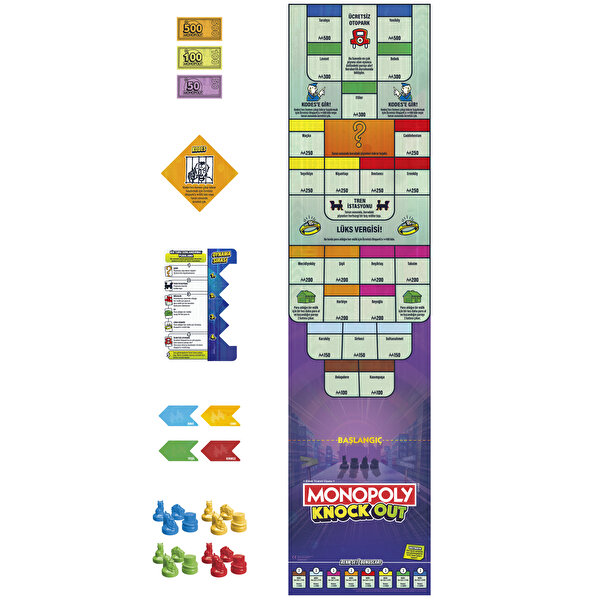 Monopoly Knockout F8995