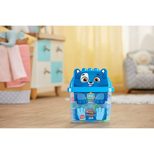 Mega Bloks Sevimli Hayvanlar Blok Kutusu Happy Puppy (GFH49)