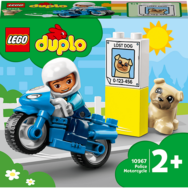 LEGO® Duplo Kurtarma Polis Motosikleti 10967