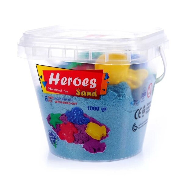 Kovalı Kinetik Kum Mavi 1000 Gr.