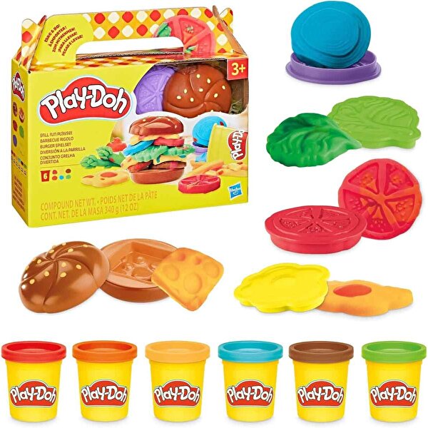 Play Doh Yiyecek Şekilleri Oyun Hamuru Barbekü Seti G1615