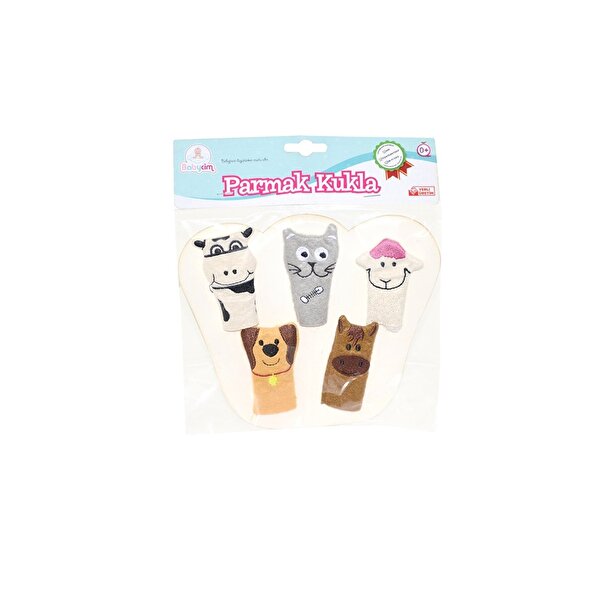 Babycim 5’li Çiftlik Hayvanları Parmak Kukla