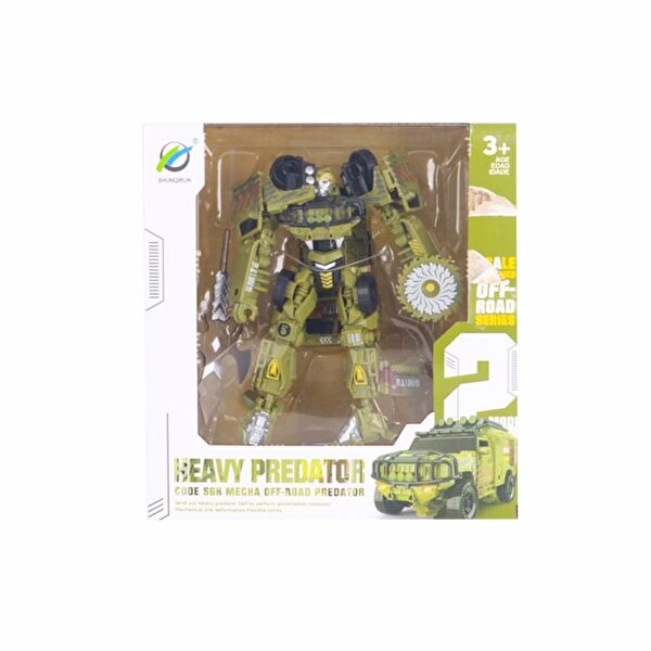 Transformer Car Set Yeşil