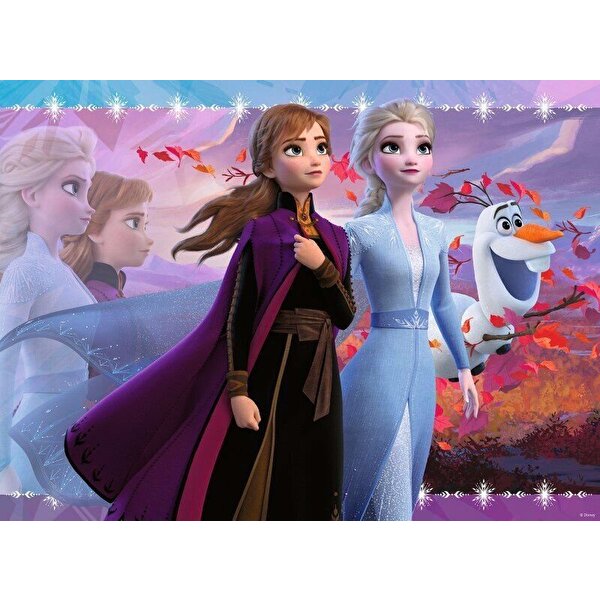 Ravensburger Puzzle 100 Parça Glitter Frozen 2