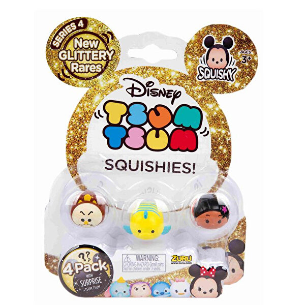 Tsum Tsum Parıltılı Seri 4'lü Paket