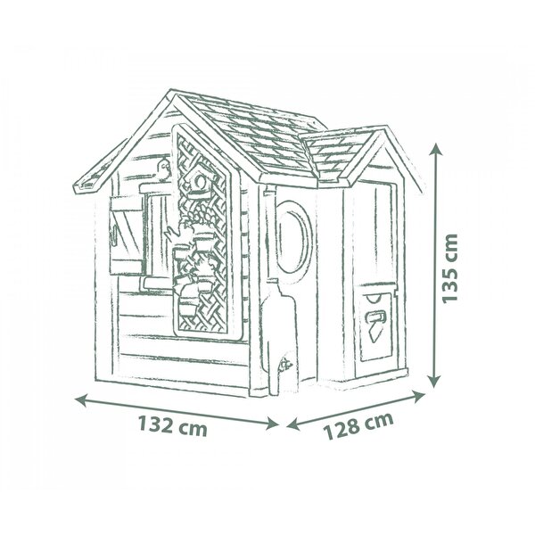 Smoby Life Bahçe Oyun Evi