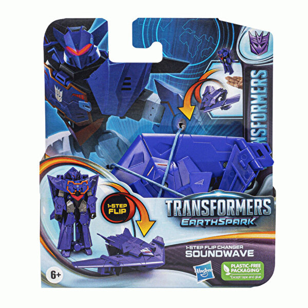 Transformers Earthspark Tek Adımda Dönüşen Fi̇gür Soundwave F6714