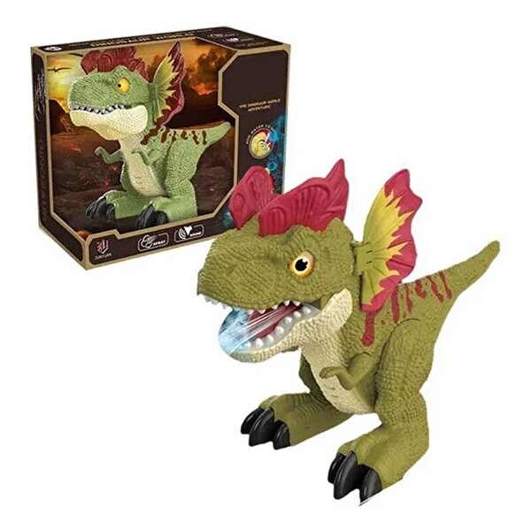 Pilli Buhar Üfleyen Dinazor Dilophosaurus