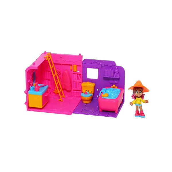 Magic Mini Mysteries Başlangıç Seti 1 Odalı Oyun Seti Turuncu Şapkalı