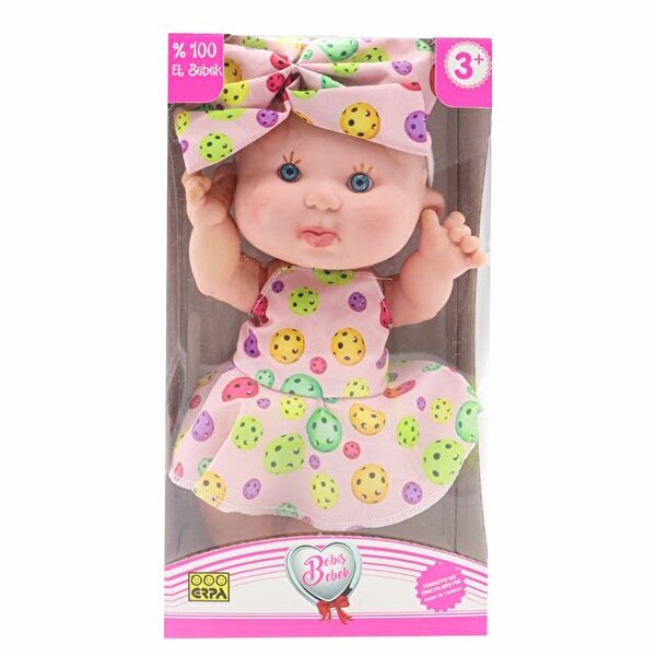 Bebiş Bebek Açık Pembe Elbiseli