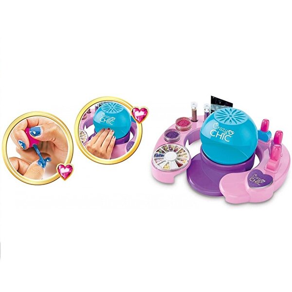 Clementoni Crazy Chic Havalı Tırnak Tasarımları