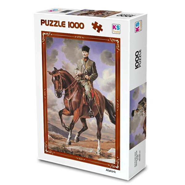 Ks Puzzle 1000 Parça Gazi Mustafa Kemal Sakarya Adlı Atıyla