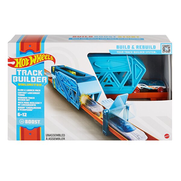 Hot Wheels Track Builder Tasarla ve Yeniden Oluştur Serisi Sür ve Fırlat Paketi GVG08
