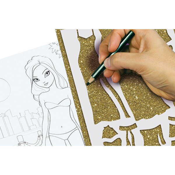 Clementoni Crazy Chic Moda Tasarım Defteri Özel Kreasyonlar