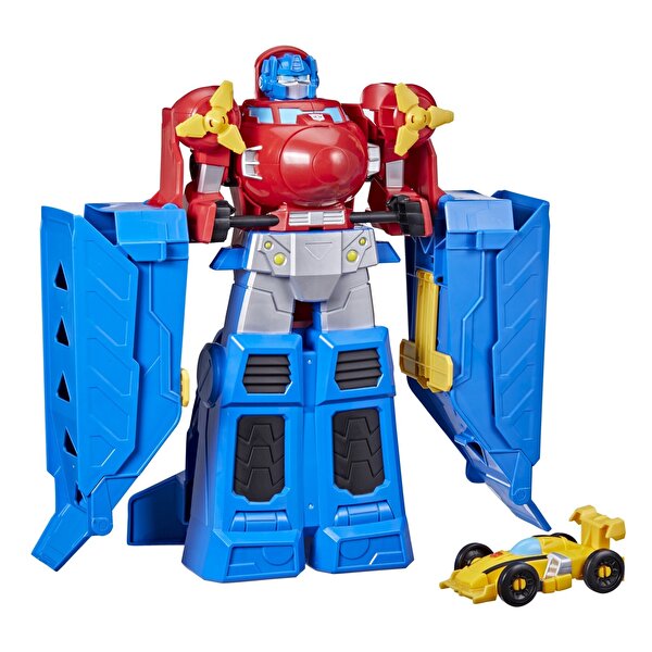 Transformers Rescue Bots Optimus Prime Jumbo Jet Yarışçısı F0849