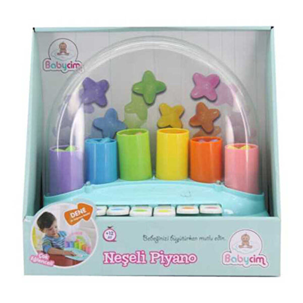 Babycim Eğlence Piyanosu Mavi