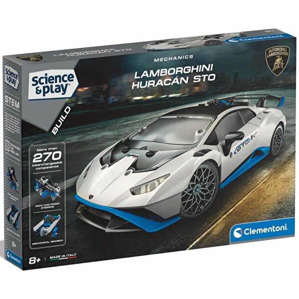 Clementoni Bilim ve Oyun: Mechanics Lamborghini Huracan STO 75102