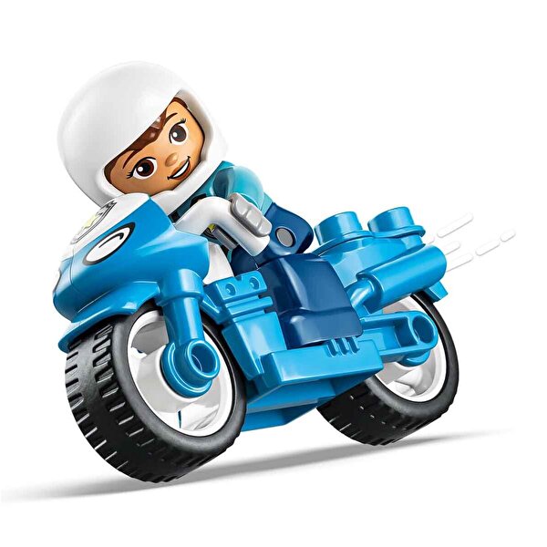 LEGO DUPLO Kasabası Mavi Polis Motosikleti 10471
