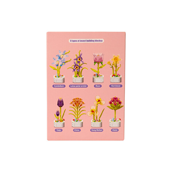 Mega Kri̇stal Çi̇çekler Yapı Blokları Simbidyum