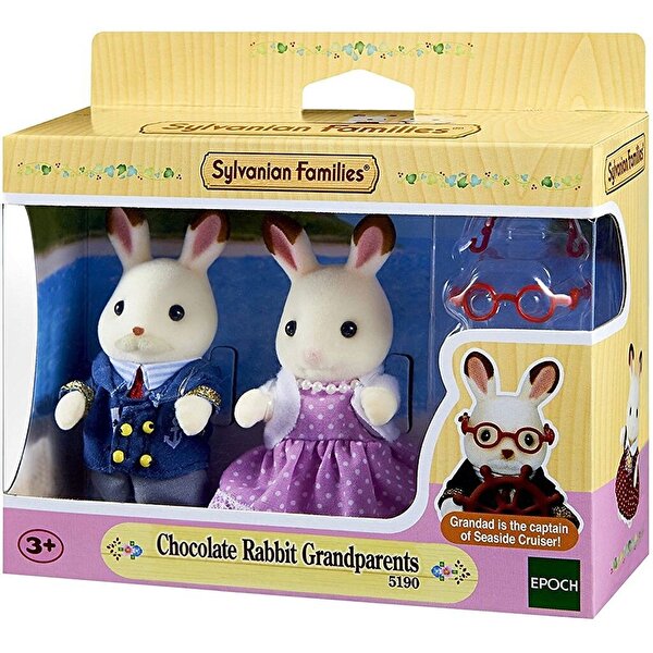 Sylvanian Families Çikolata Kulaklı Büyükanne ve Büyükbaba Seti