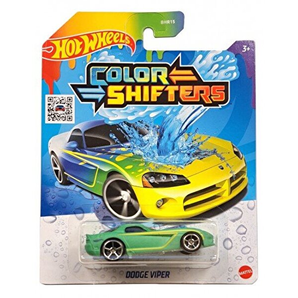 Hot Wheels 1:64 Renk Değiştiren Arabalar Dodge Viper BHR37