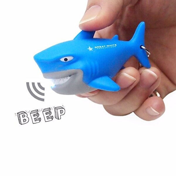 Jaws Sesli Işıklı Anahtarlık