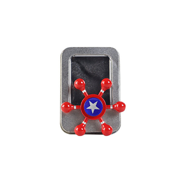 Stres Çarkı Altı Kollu Kaptan Amerika Desenli