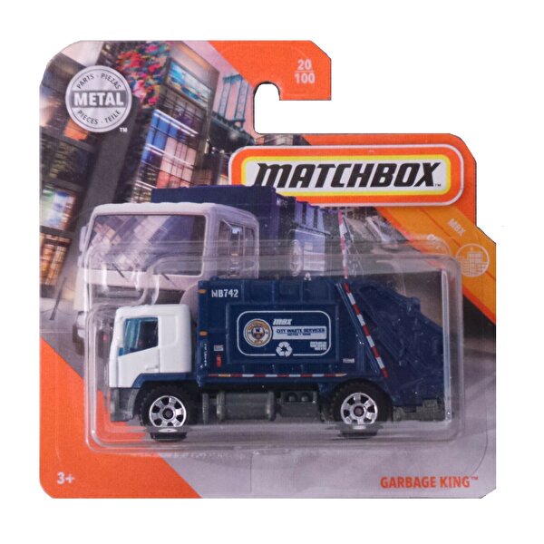 Matchbox Tekli Arabalar Garbage King GKM06