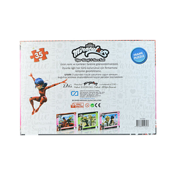 Mıraculous Frame Puzzle 35 Parça
