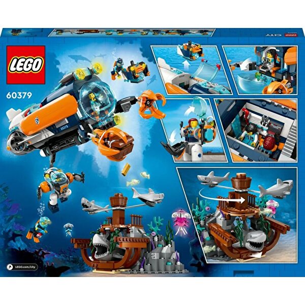 LEGO City Derin Deniz Keşif Denizaltısı 60379