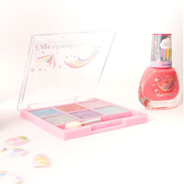 Hot Focus Rainbow Taşınabilir Makyaj Çantası